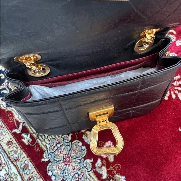 NWT Songmont Black Small Chocolate Bag - Picture 4 of 8